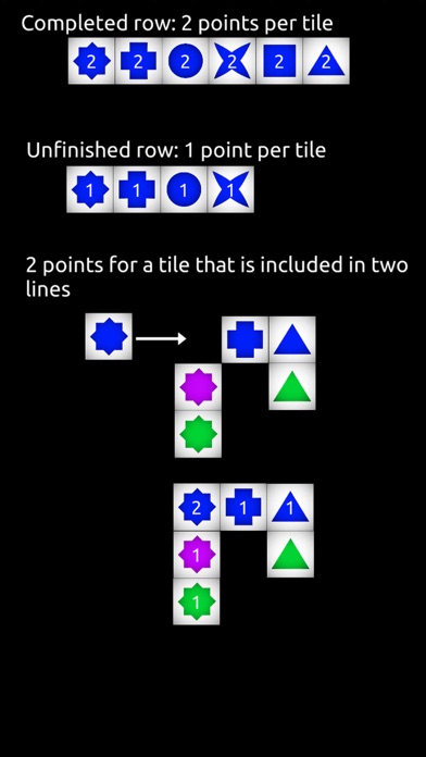 6 tiles in a row: puzzle game screenshot 3