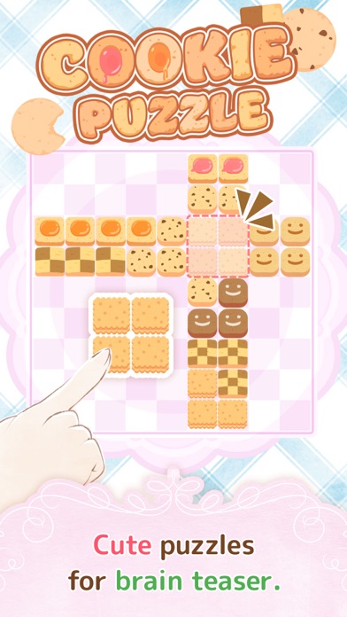 How to cancel & delete Cookie puzzle. -Cute & enjoy!- from iphone & ipad 1