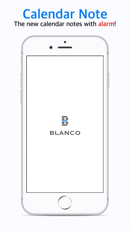 Blanco - Calendar Note