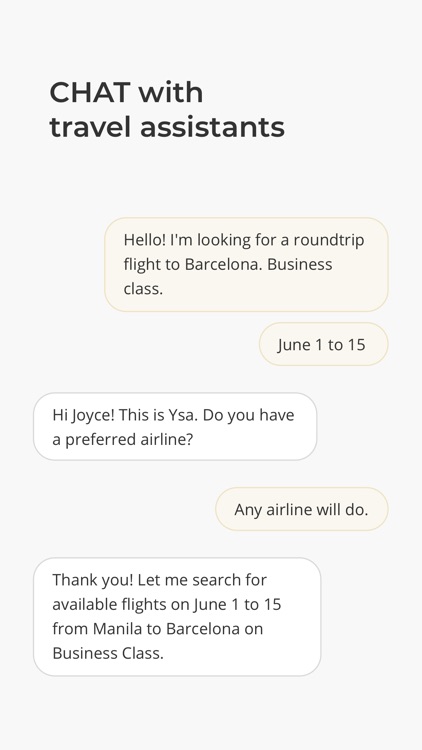 Viyahe Chat & Book Flights