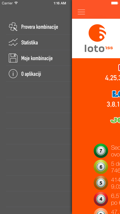 How to cancel & delete Loto kombinacije from iphone & ipad 3