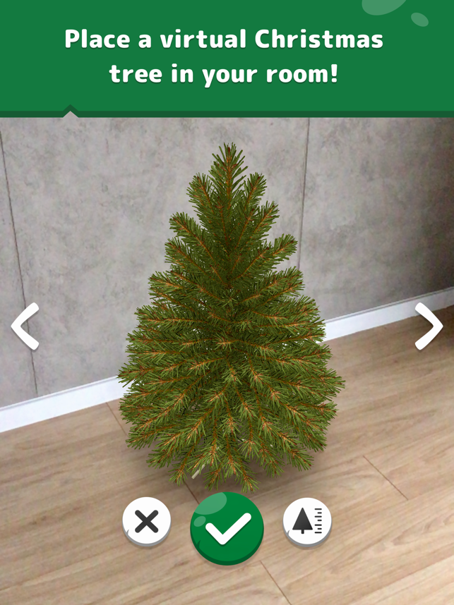 Decorate Virtual Christmas Trees With Pico Christmas Tree AR for iPhone Image