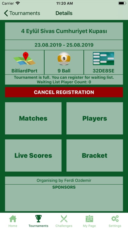 Billiardport