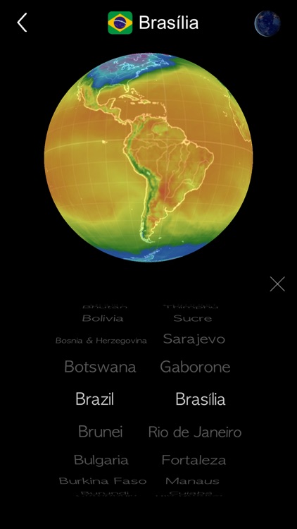 3D Global Temperature Map screenshot-6