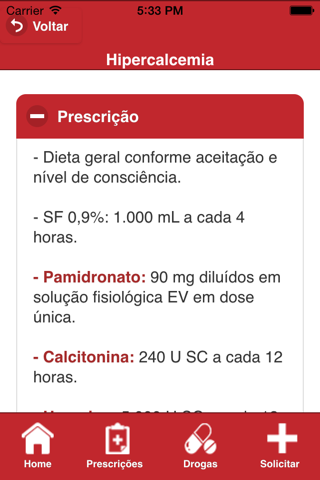 Prescrições Médicas Nefrologia screenshot 3