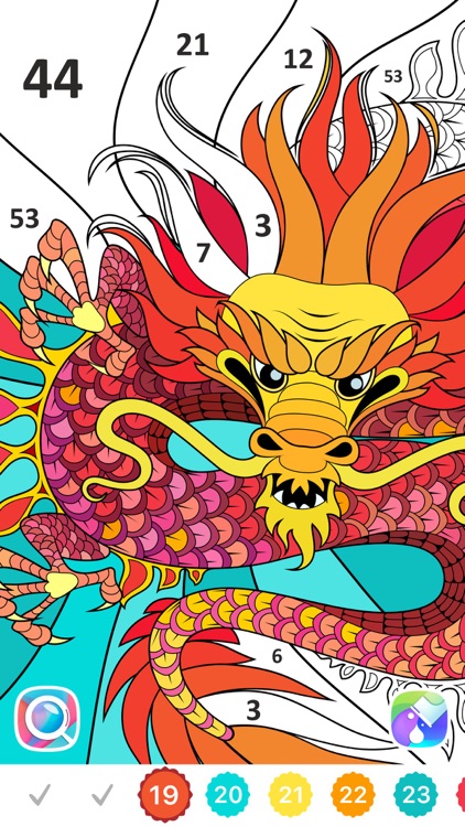 Line Art: Coloring book screenshot-3