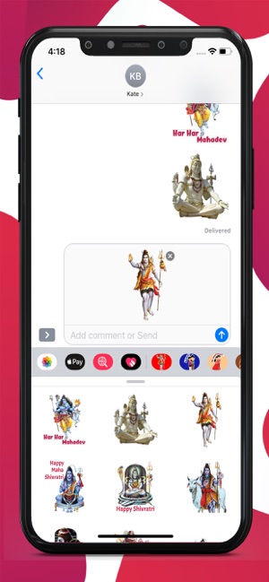 Mahashivratri Stickers(圖3)-速報App