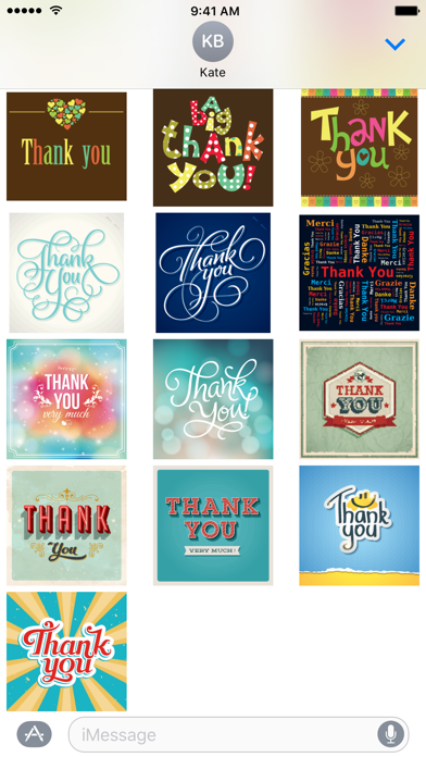 How to cancel & delete Thank You Sticker Pack from iphone & ipad 4