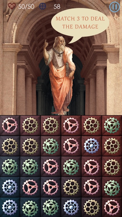 Da Vinci Match 3 Puzzle Story screenshot-3
