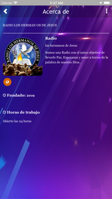 Radio Los Hermanos de Jesus screenshot 2
