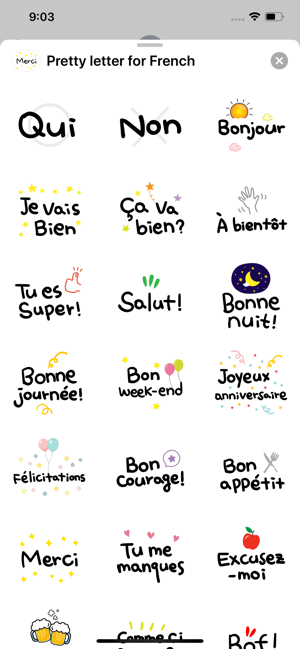 Pretty letter for French(圖3)-速報App