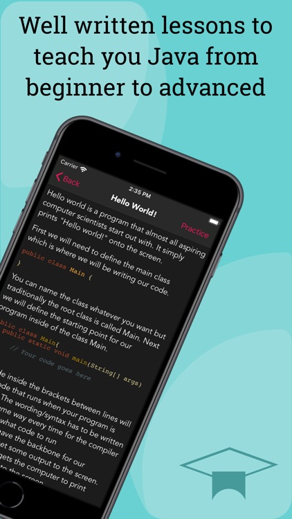 Learn Java Coding Lessons App