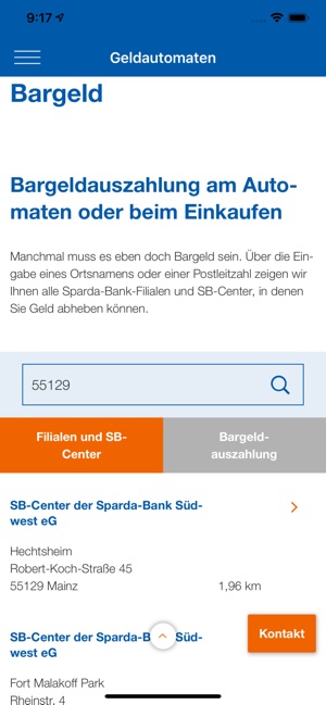 Spardabanking Im App Store