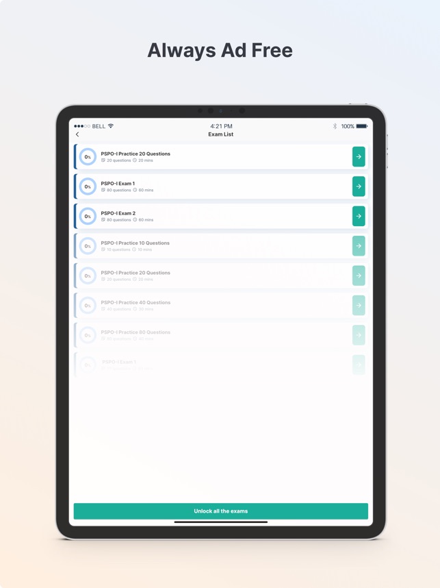 PSPO Exam Simulator on the App Store