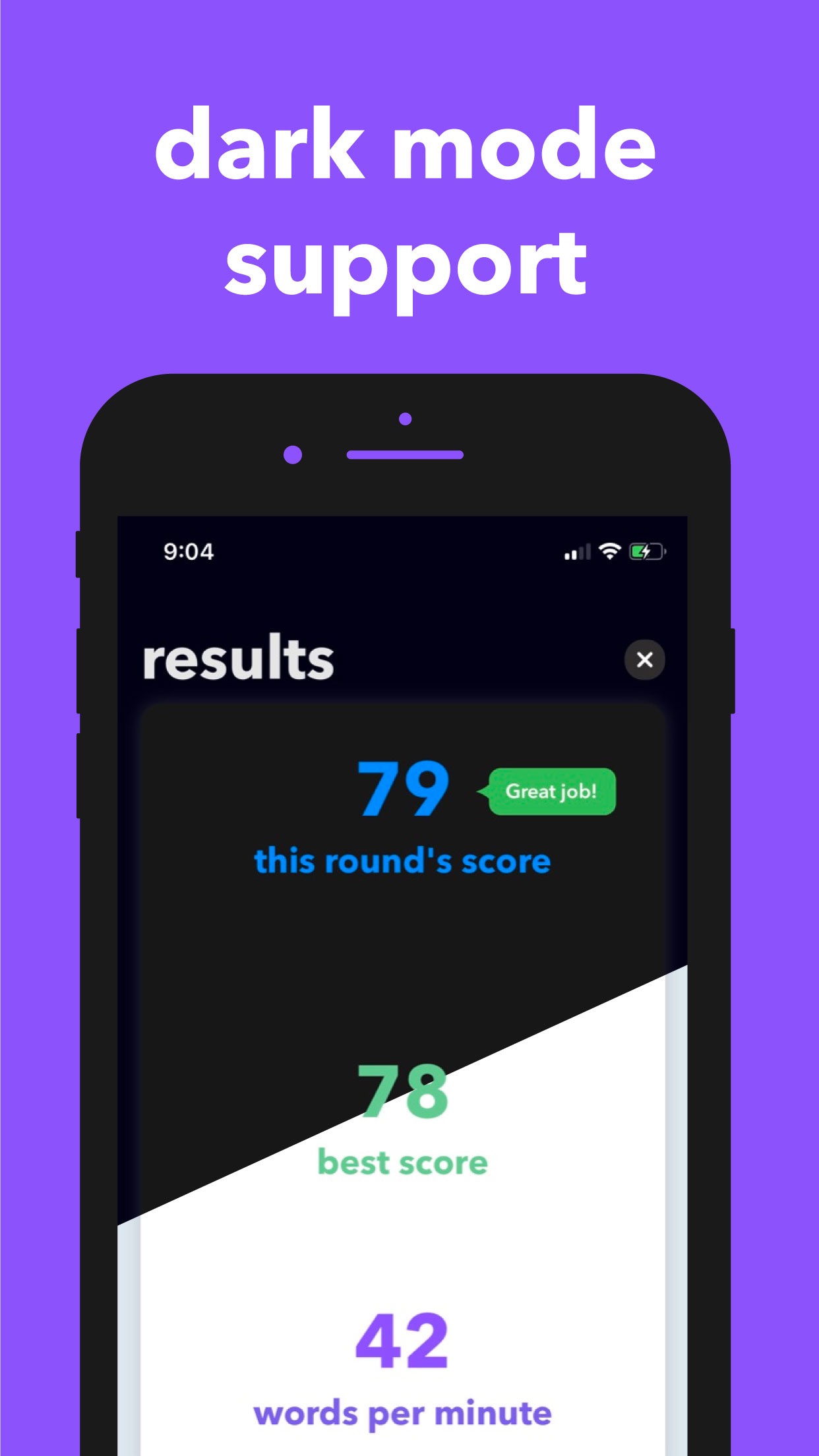 Screenshot do app Qwerty • Typing Races