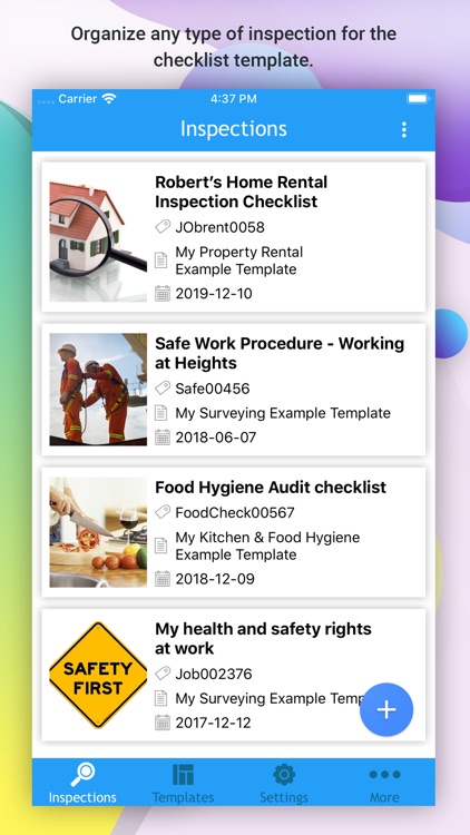 OnSite Checklist - Auditing