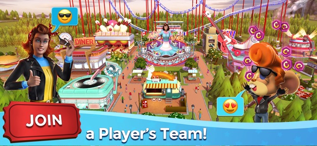 Rollercoaster Tycoon Touch On The App Store - theme park tycoon 2 1 big rides big fun roblox theme park tycoon 2 video dailymotion