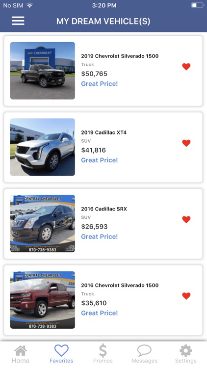 Central Dealerships App screenshot-3