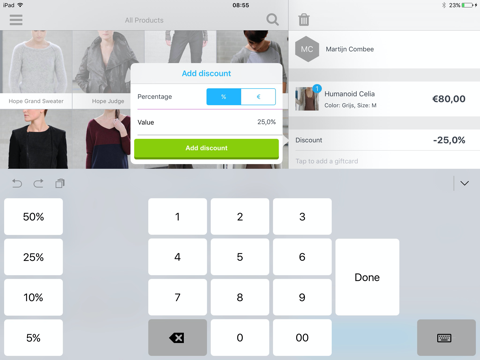 ShopIQ POS screenshot 2