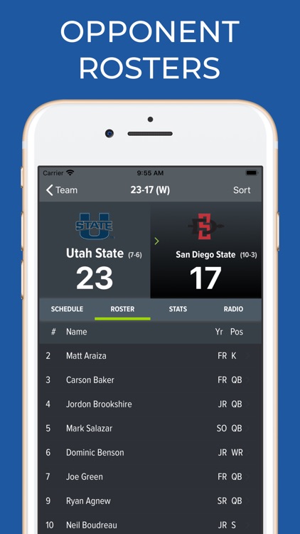 Utah State Football Schedules screenshot-8