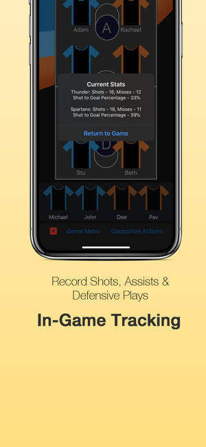 KorfScore: Korfball Game Stats(圖4)-速報App