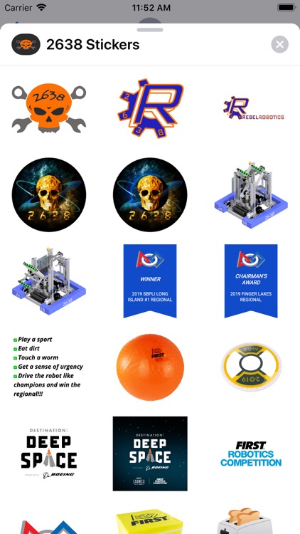 2638 Stickers