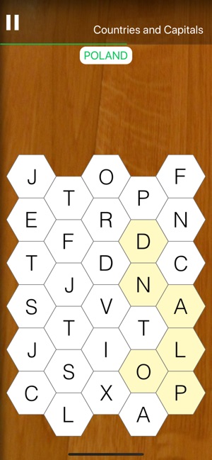 Hexa Word Search