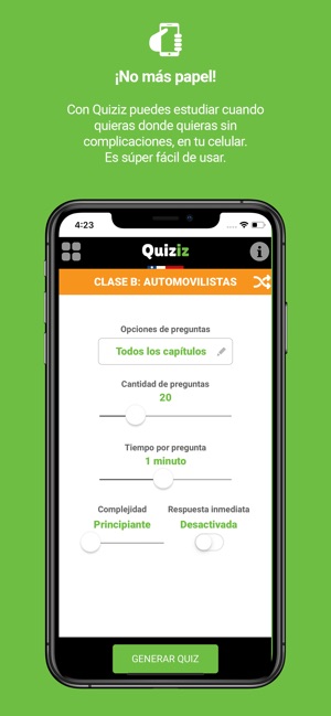 Quiziz Manejo Chile(圖2)-速報App