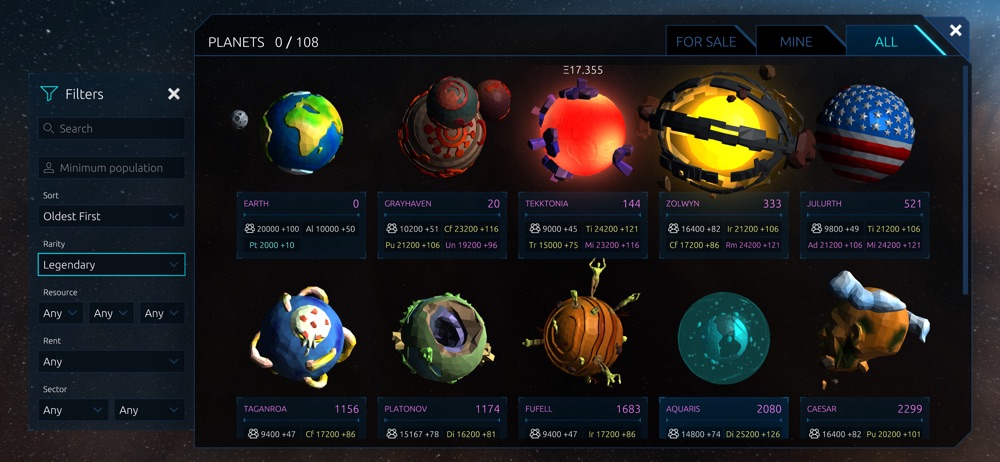 0xUniverse: Blockchain Galaxy hack tool
