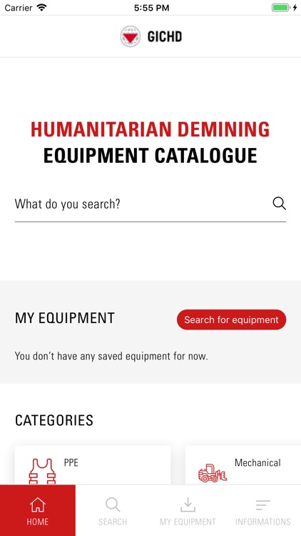 Demining Equipment Catalogue