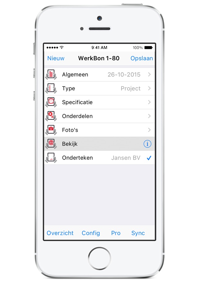 WerkBonPro screenshot 3