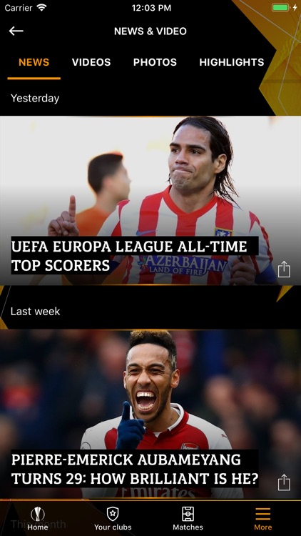 UEFA Europa League Official screenshot-3