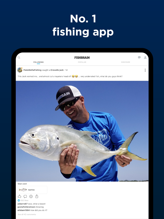 Fishbrain - Social Fishing Forecast App screenshot