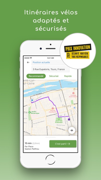 Geovelo : bike GPS