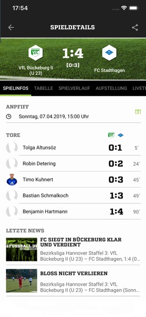 FUSSBALL.DE(圖2)-速報App