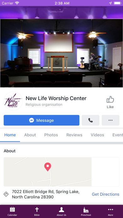 New Life Worship Center Inc screenshot 2