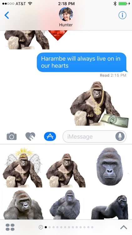 Harambe Sticker Pack