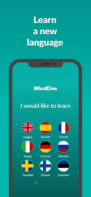 WordDive: Learn languages