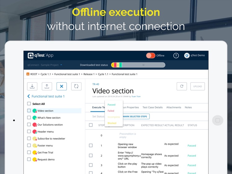 qTest App screenshot-3