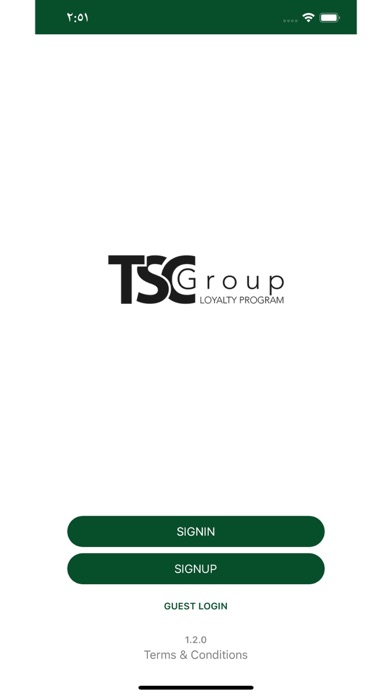 TSC Group Rewards Program screenshot 2