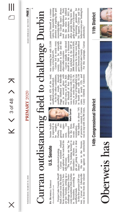 Daily Herald E-edition screenshot 3