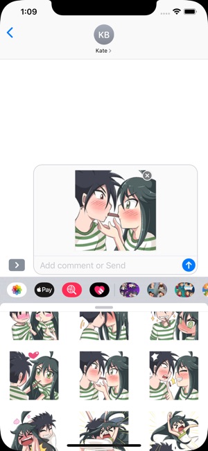 Romantic Love cute Stickers(圖4)-速報App