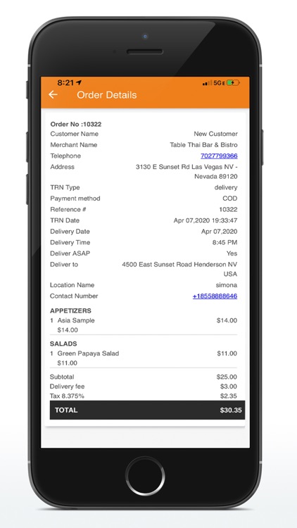 Online Restaurants Driver App screenshot-5