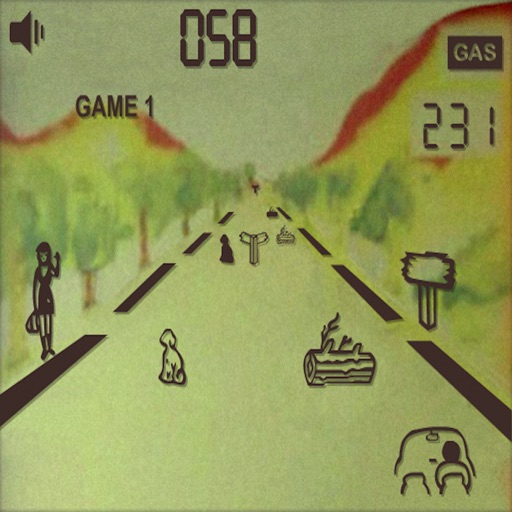 Highway LCD Retro game