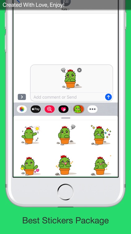 Cactus Animated Stickers