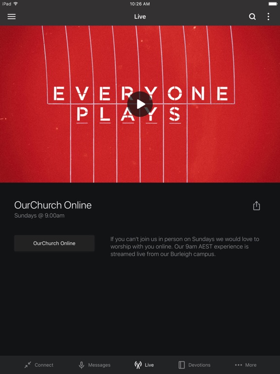 Screenshot #6 pour OurChurch App