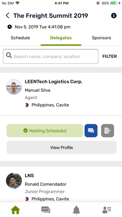 Face2face Scheduler screenshot-3