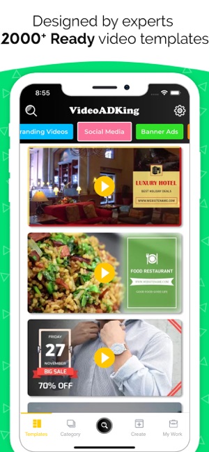 VideoAdKing - Video Ad Maker(圖2)-速報App