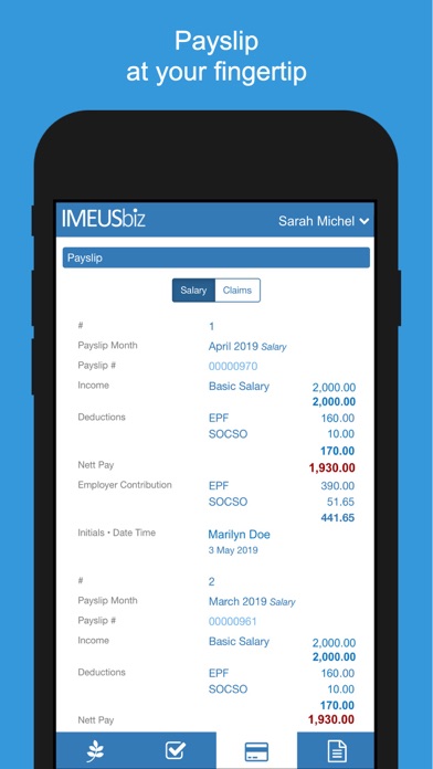 IMEUSbiz Employee screenshot 4