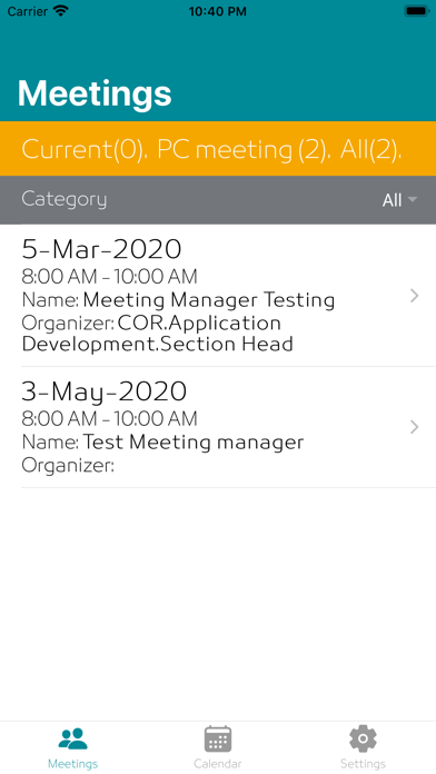 Meeting Manager- Oman Airports screenshot 2